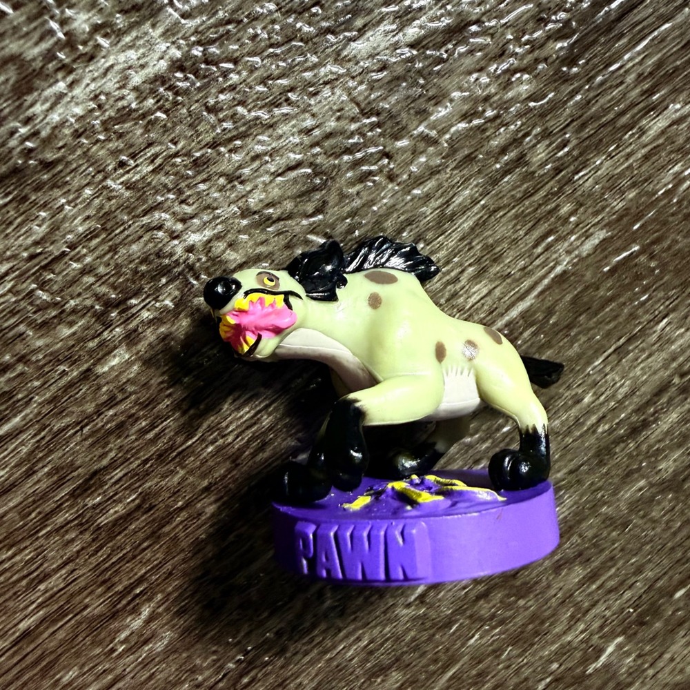 Disney Lion King Ed Hyena Chess Piece Pawn 2004 Purple Base Replacement Figurine